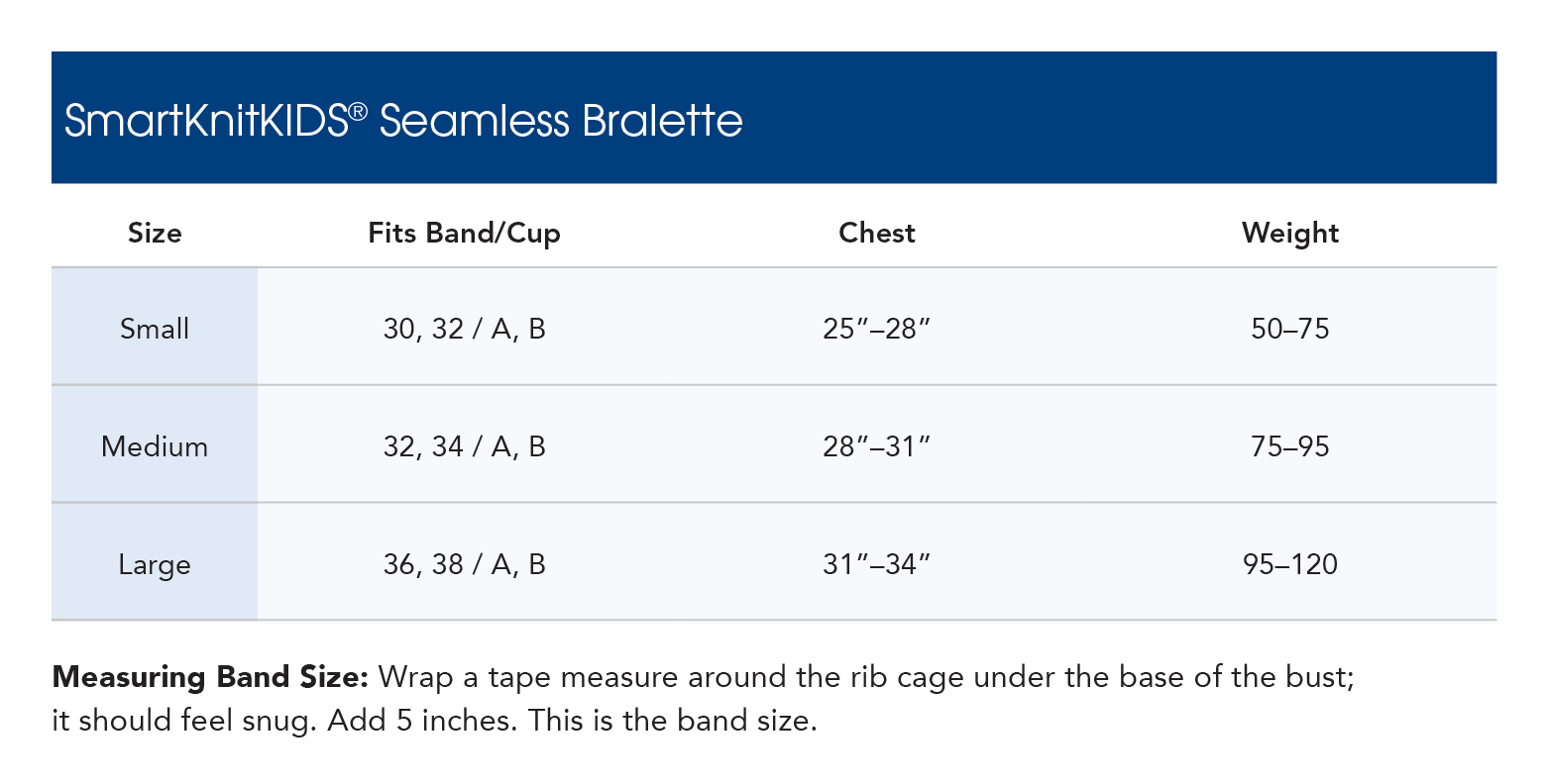 SmartKnitKIDS seamless Bralette / Crop vest — Sensory Smart